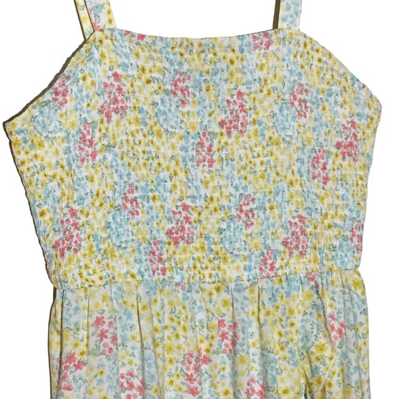 NWOT Gypsy & Jade Floral Maxi Sun Dress with Ruffles Size Medium - Picture 3 of 8